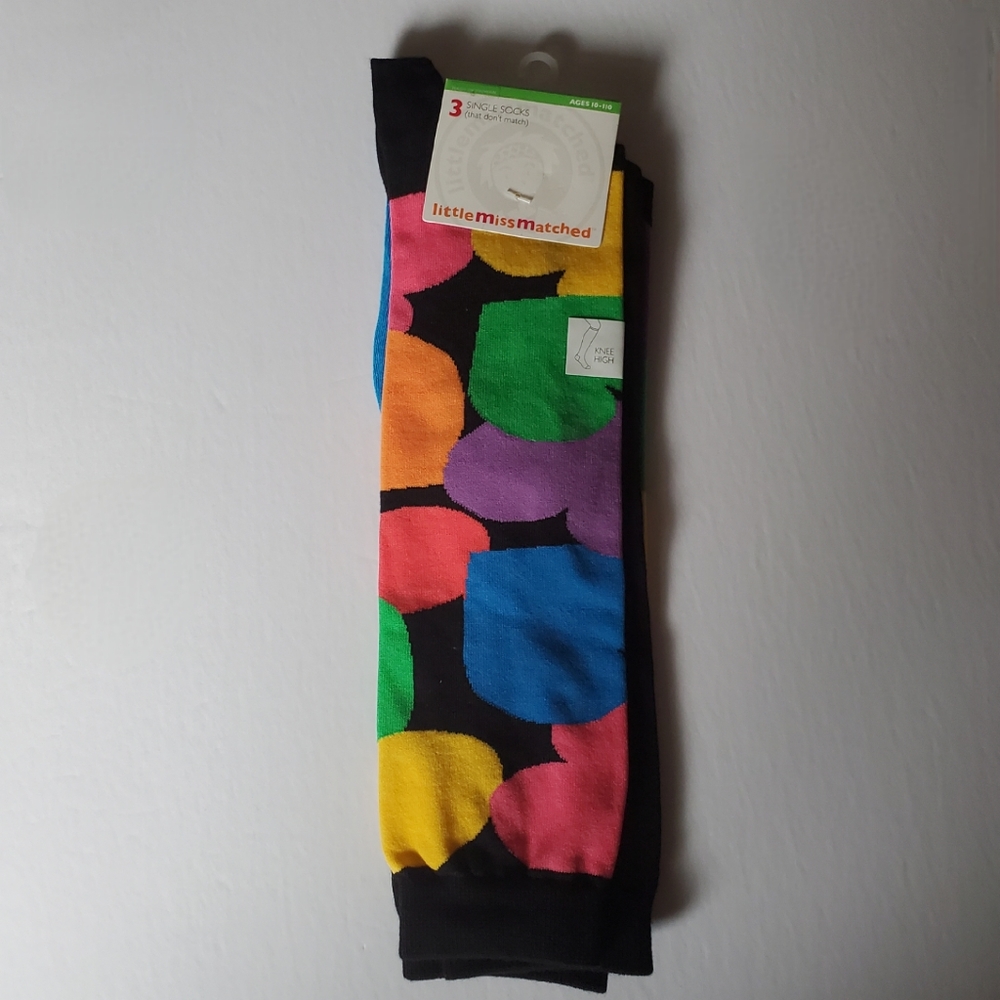 littlemissmatched Knee High Socks Size 9 - 11